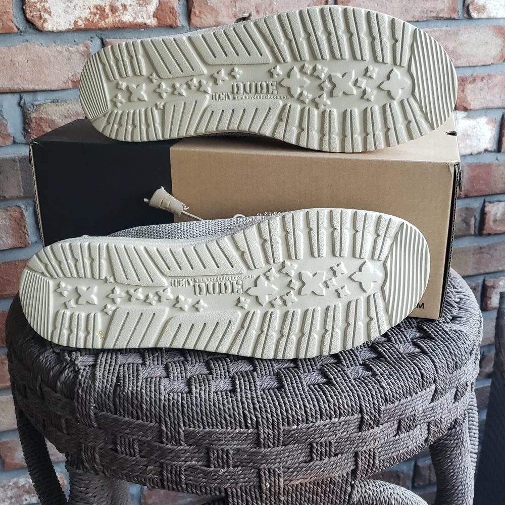 Hey Dude Men's Beige Slip-On Loafers - Picture 3 of 6